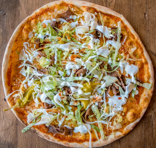 Pizza Kebab Completa